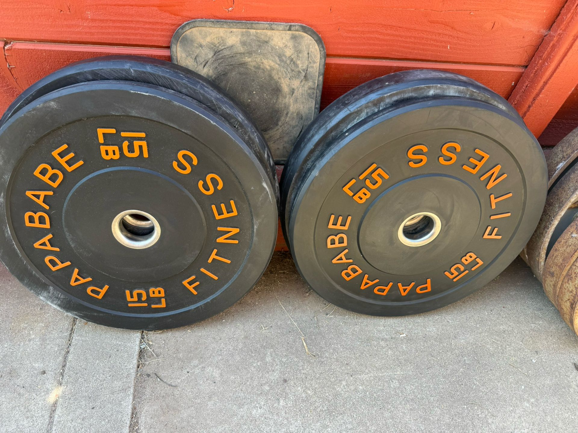 Olympic 15 Lbs Bumper Plates