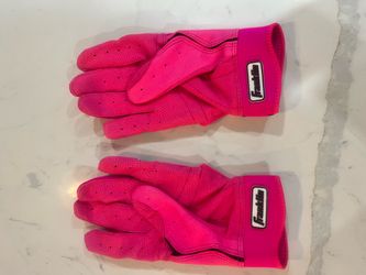 Custom Pink Franklin Batting Gloves