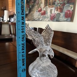 Cristal D’Arques lead  American Eagle figurine