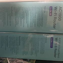 AX1800 Dual Band Wi-Fi 6 Router & AC1900 Wi-Fi Router Dual Band | MU-MIMO