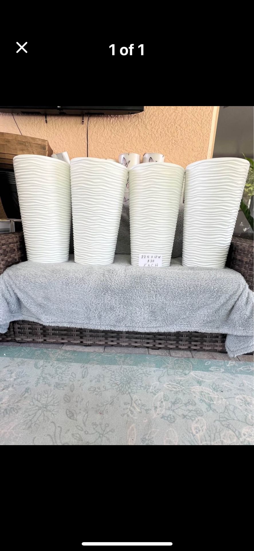 Beautiful Plastic Flower Pots