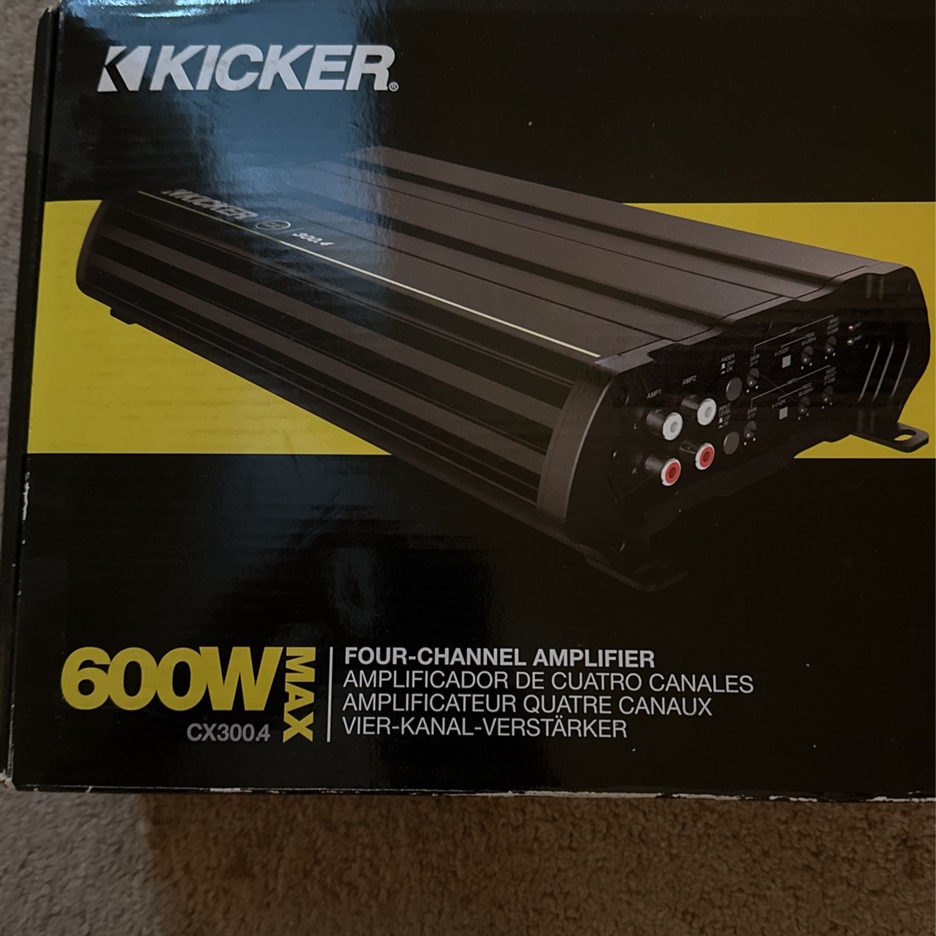 Kicker 4 Channel Amp