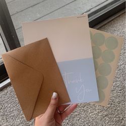 >80 Thank you cards - $10