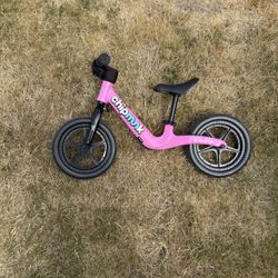 Chipmunk 12" Lightweight Magnesium Balance Bike- Pink