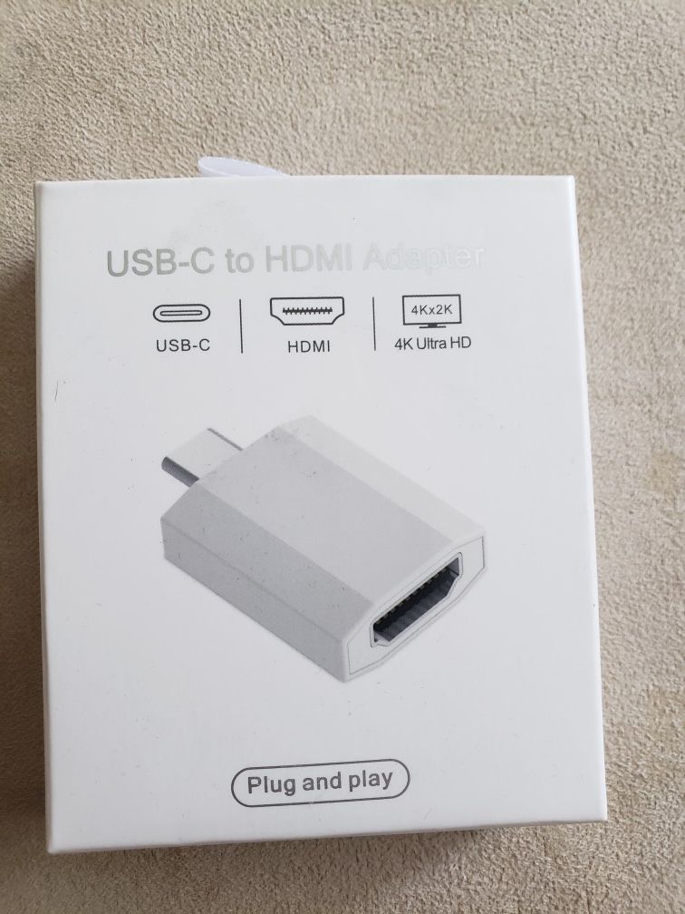 USB-C to HDMI Adapter, Bambud Type C