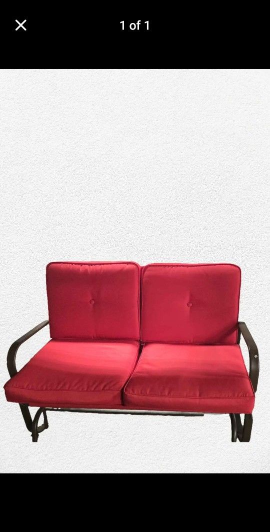 Loveseat Glider With Cushion
