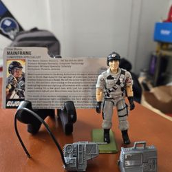 Original 3.75 " Gi Joe Mainframe Missing Phone 