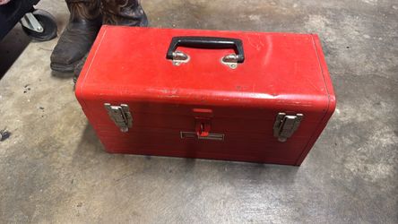Craftsman box with some tools