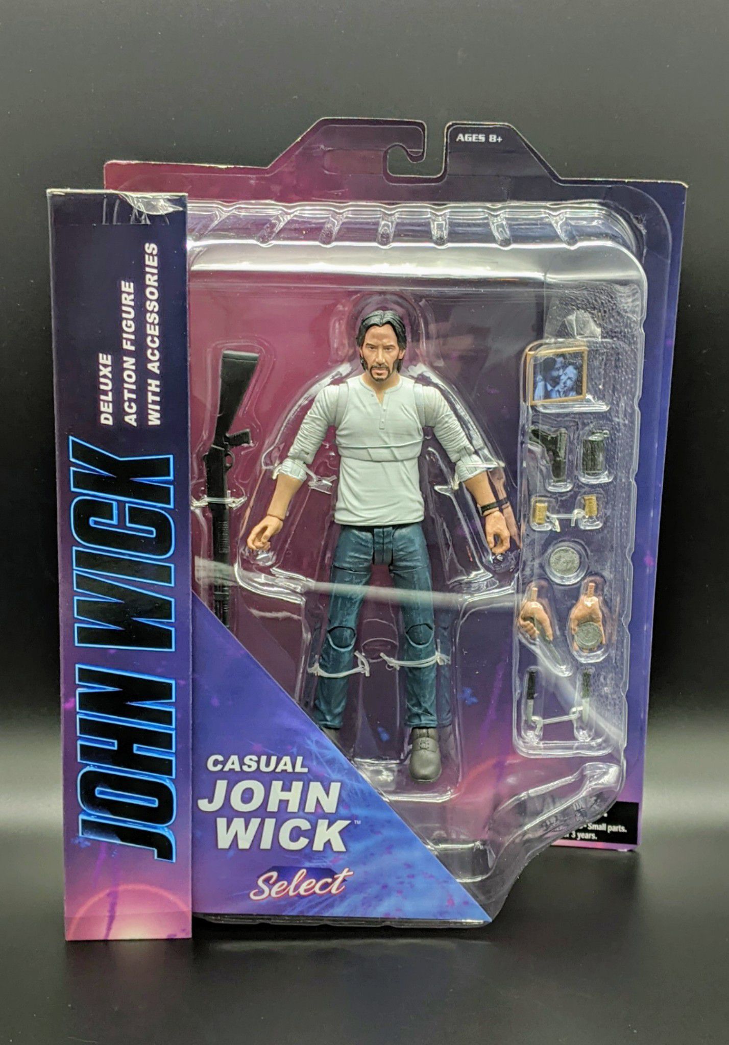 John Wick Casual Deluxe Action Figure