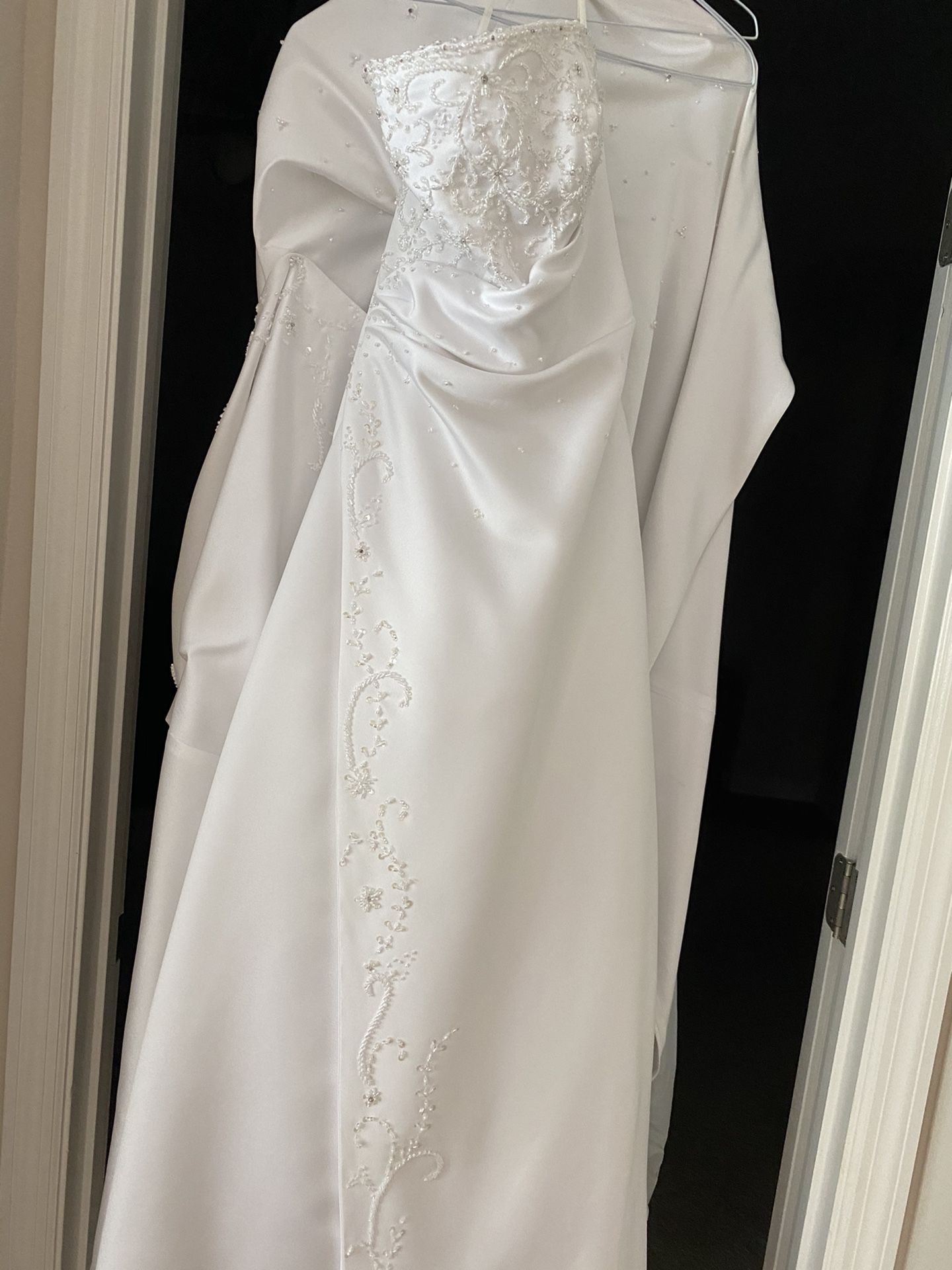 Christian Michele Strapless Wedding Dress Size 6
