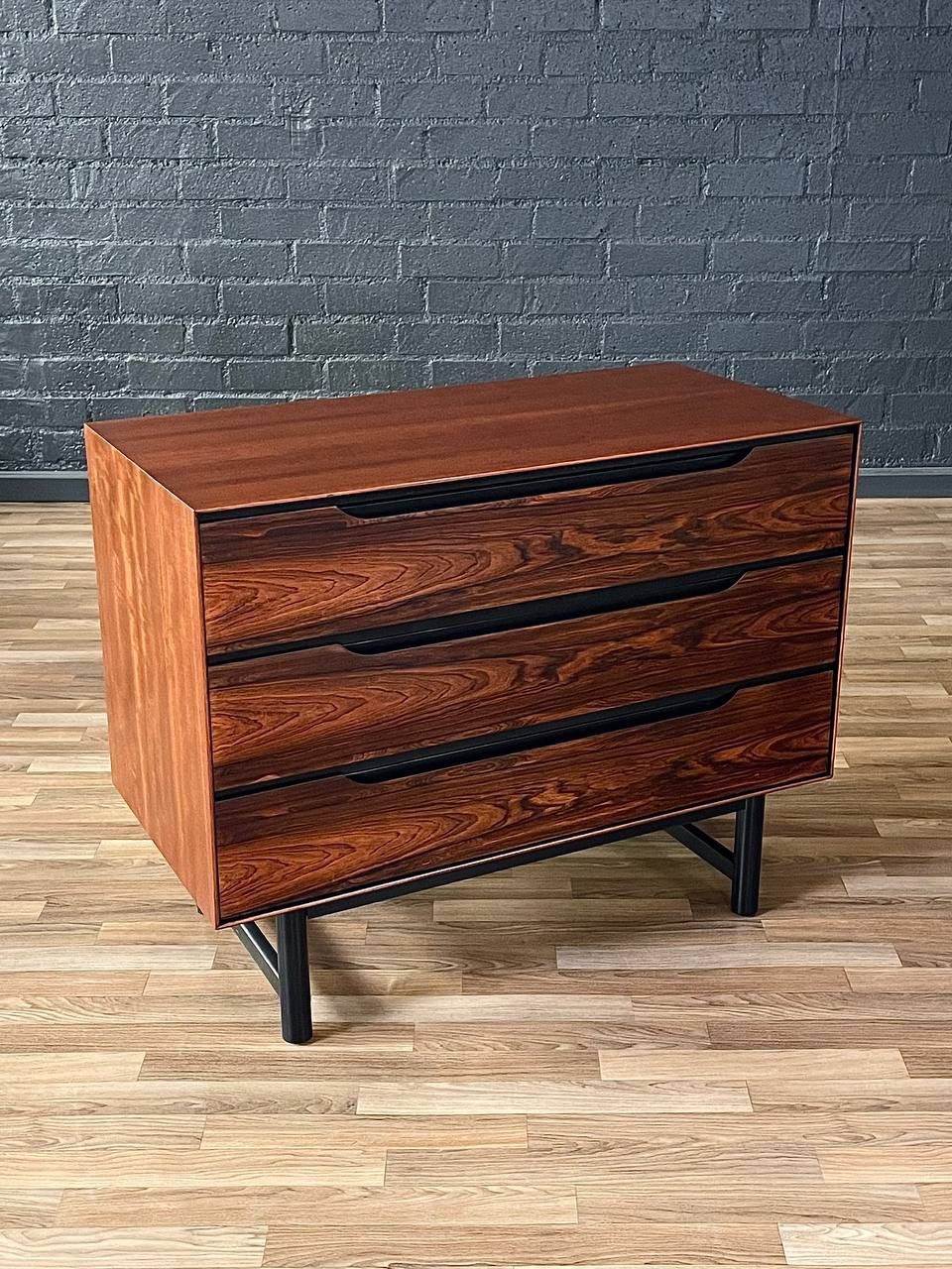 Mid-Century Modern Walnut & Rosewood Dresser by Stanley, c.1960’s
- Delivery Available