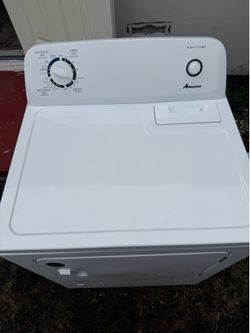 GE washer and Amana Gas Dryer