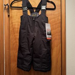 New Snow Bibs - Infant 18 Months   Black 