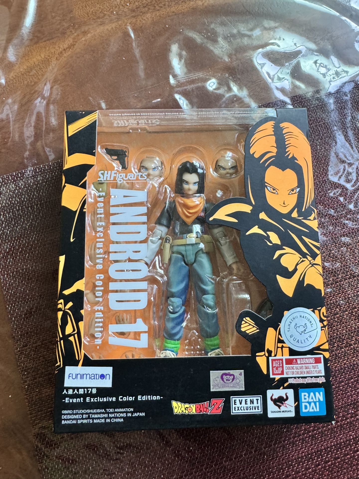 Sh Figuarts Dragon Ball Z Android 17 SDCC