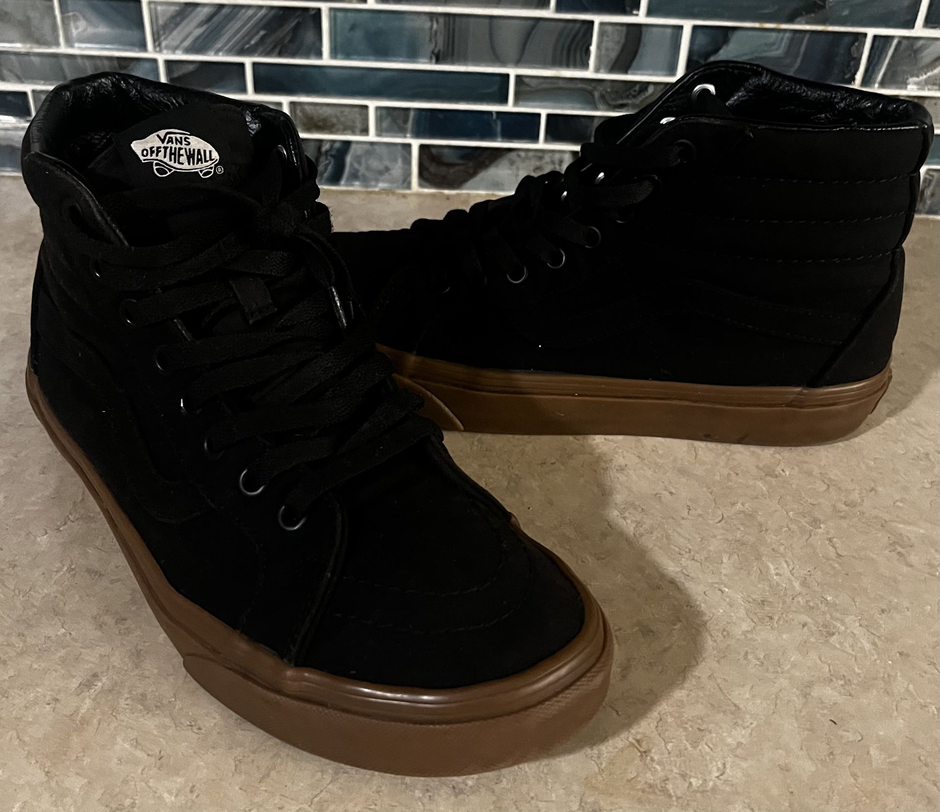 Vans Off Wall Black Size 8.5