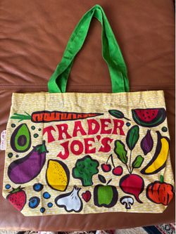 Trader Joe’s Canvas Bag Vintage Printec