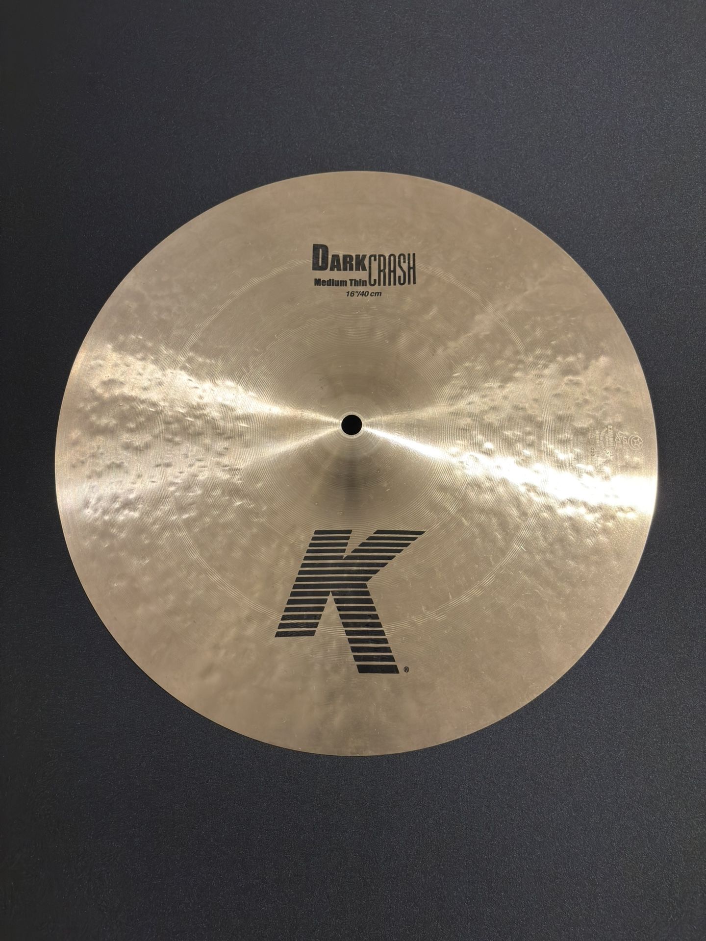 Zildjian 16” K Series Dark Medium Thin Crash Cymbal 1212g