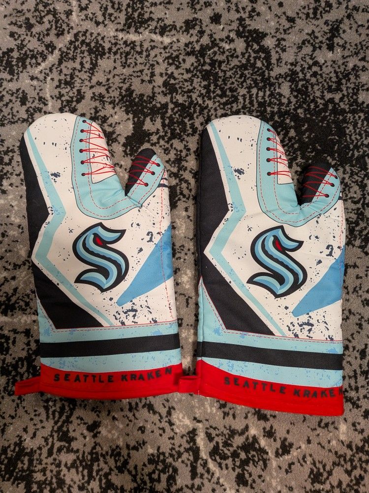 Seattle Kraken Oven Mitts