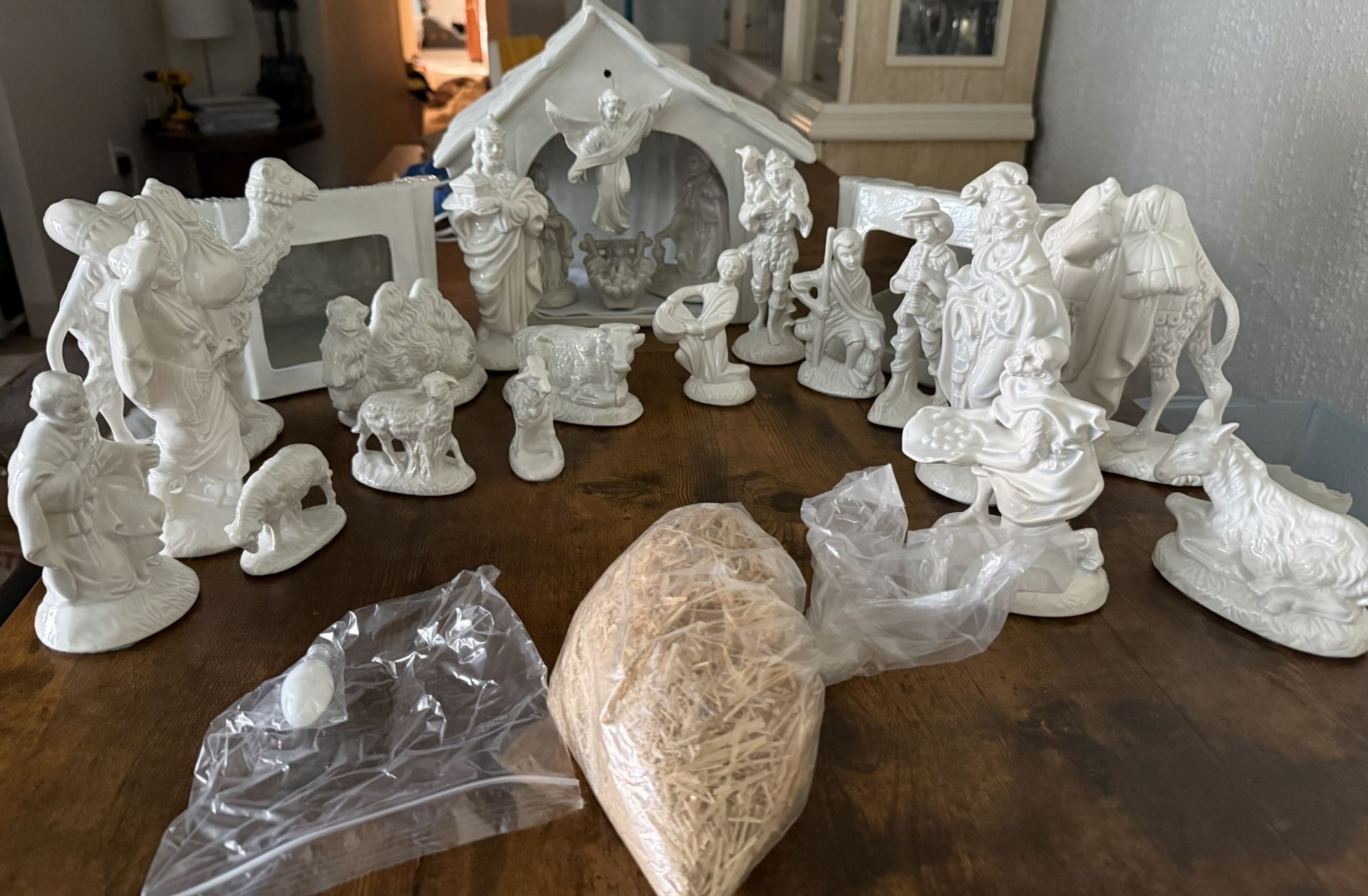 Ceramic Nativity Set