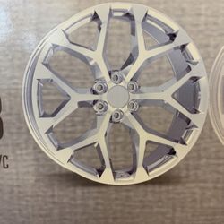   Snow Flakes Chrome  Reps.  22” - 24”