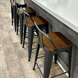 Counter Height Bar Stools (Set Of 4)