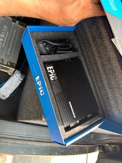 Epic 750 mono block class d amp