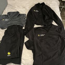 UCF Nursing Scrubs bundle 