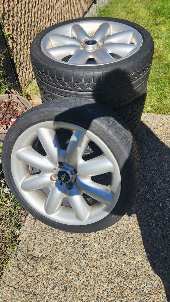 17 Inch MINI COOPER TURBO FAN WHEELS