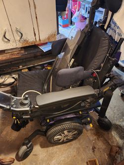 Power Wheelchair with Joystick Control