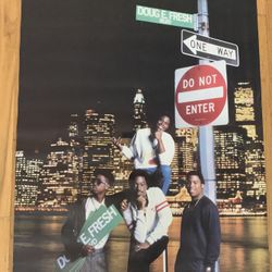 1980s Doug E. Fresh Poster