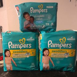 Pampers Diapers 