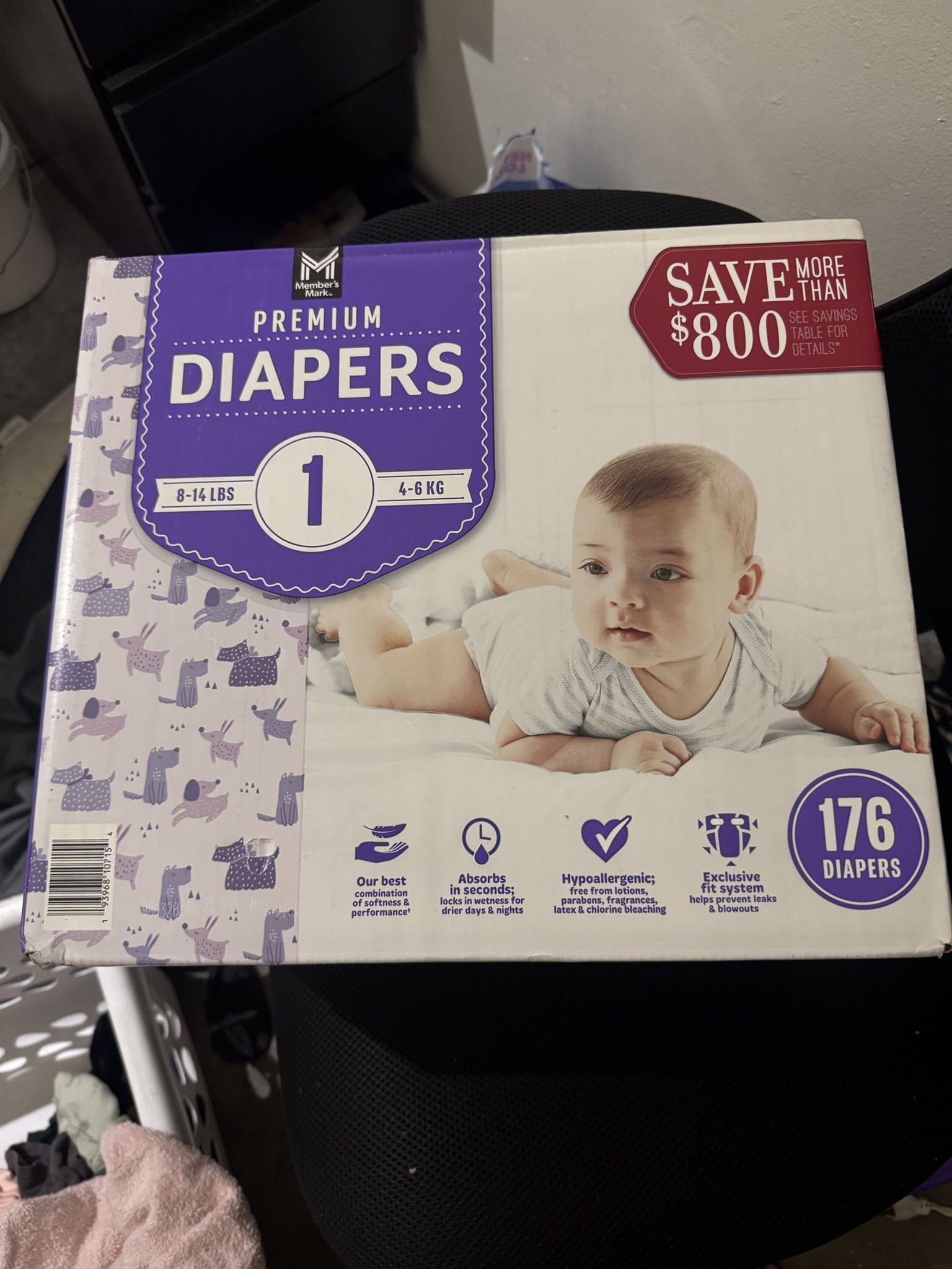 Diapers Size 1
