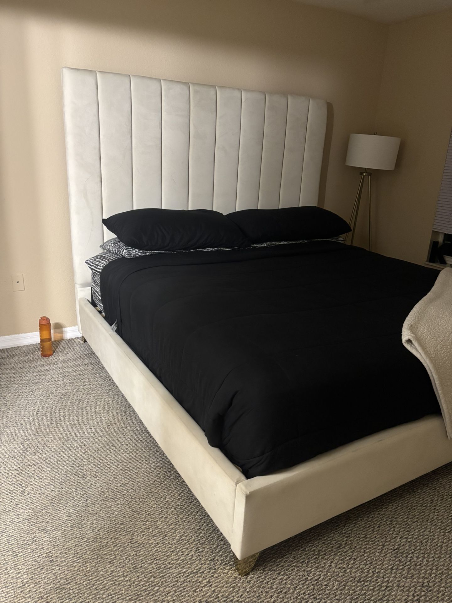 King Size Bed Frame + Mattress