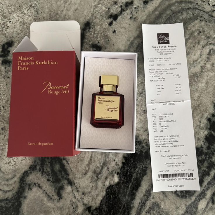 Baccarat Rouge 540