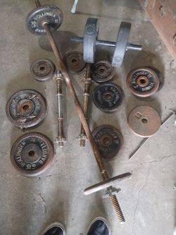 Weights and bench