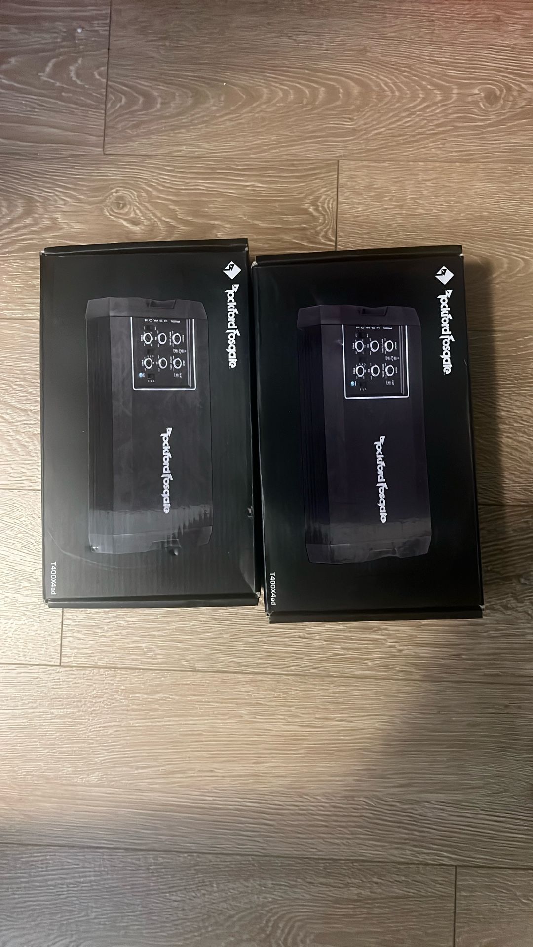 2 ROCKFORD FOSGATE 400 Watt Multi-Channel Amps