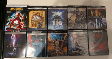 4K UHD Blu-ray Movie Lot