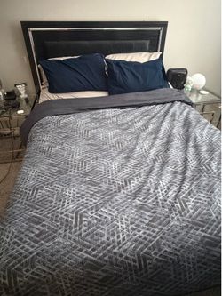 Queen Size Bed, Frame, and Adjustable Base
