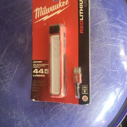 Milwaukee Light 445 Lumens Is New. 50 Dollars