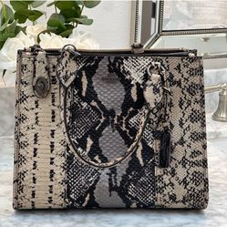 Coach Crosby Carryall Satchel Leather Bag