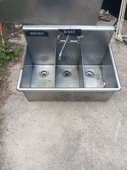 Stainless steal sink