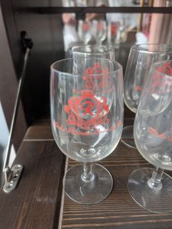 RARE - Sicks Rainier Brewing Company Pilsner Glasses