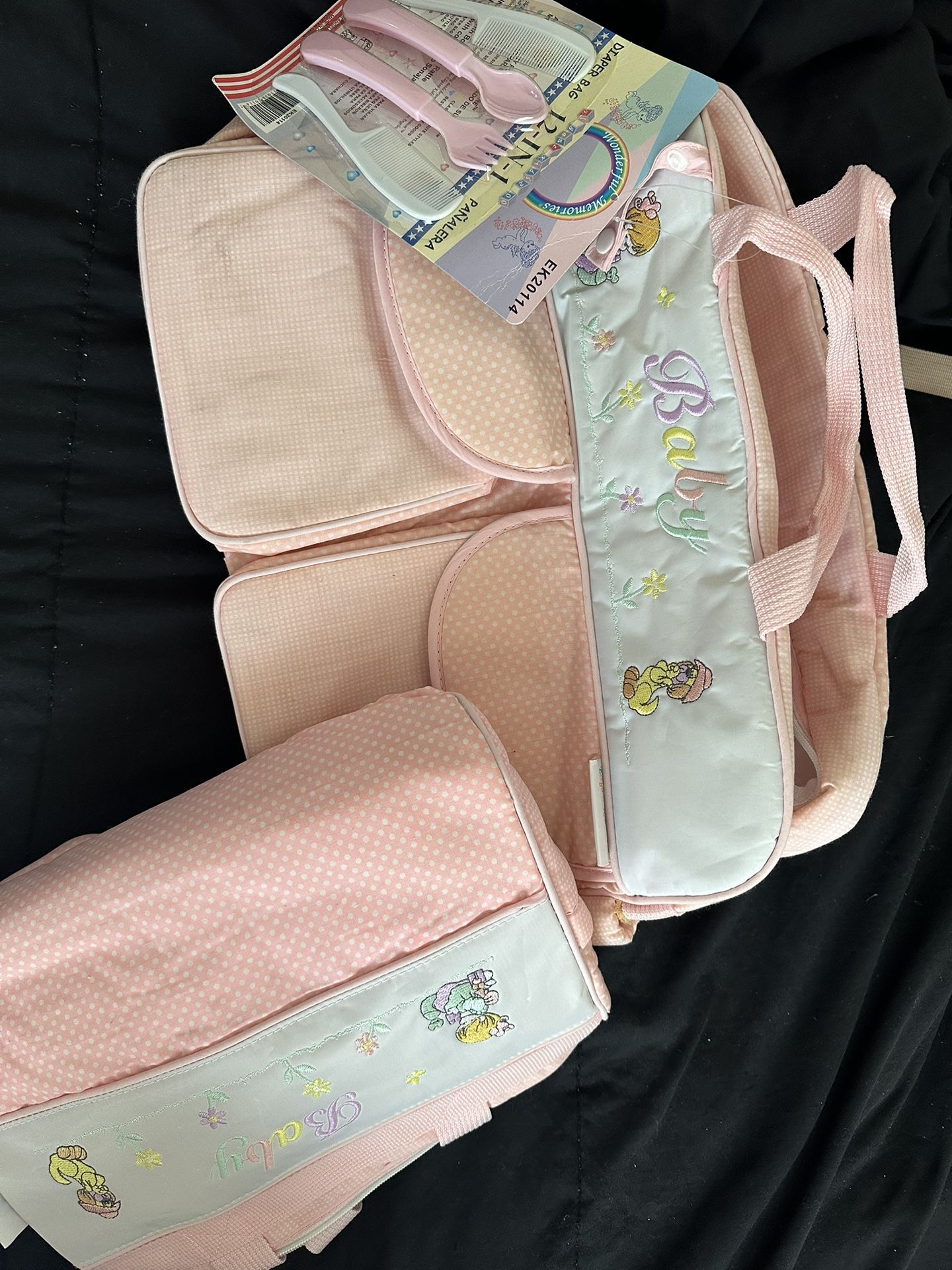 Vintage Diaper Bag/ Diaper Bag