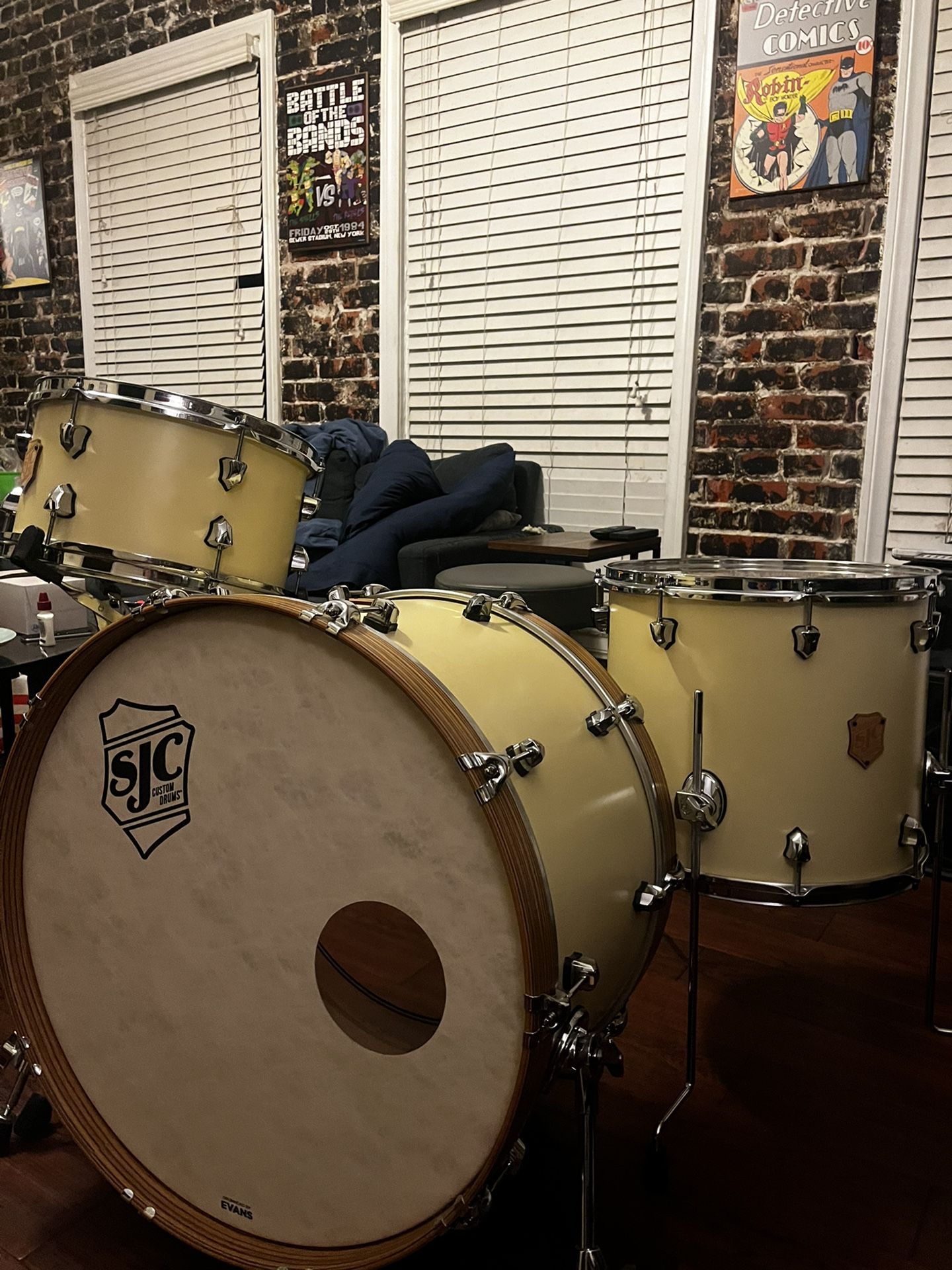 SJC Heirloom Drum Set