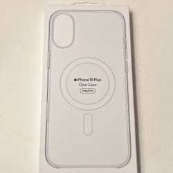 New iPhone 16 Plus Apple Clear MagSafe Case