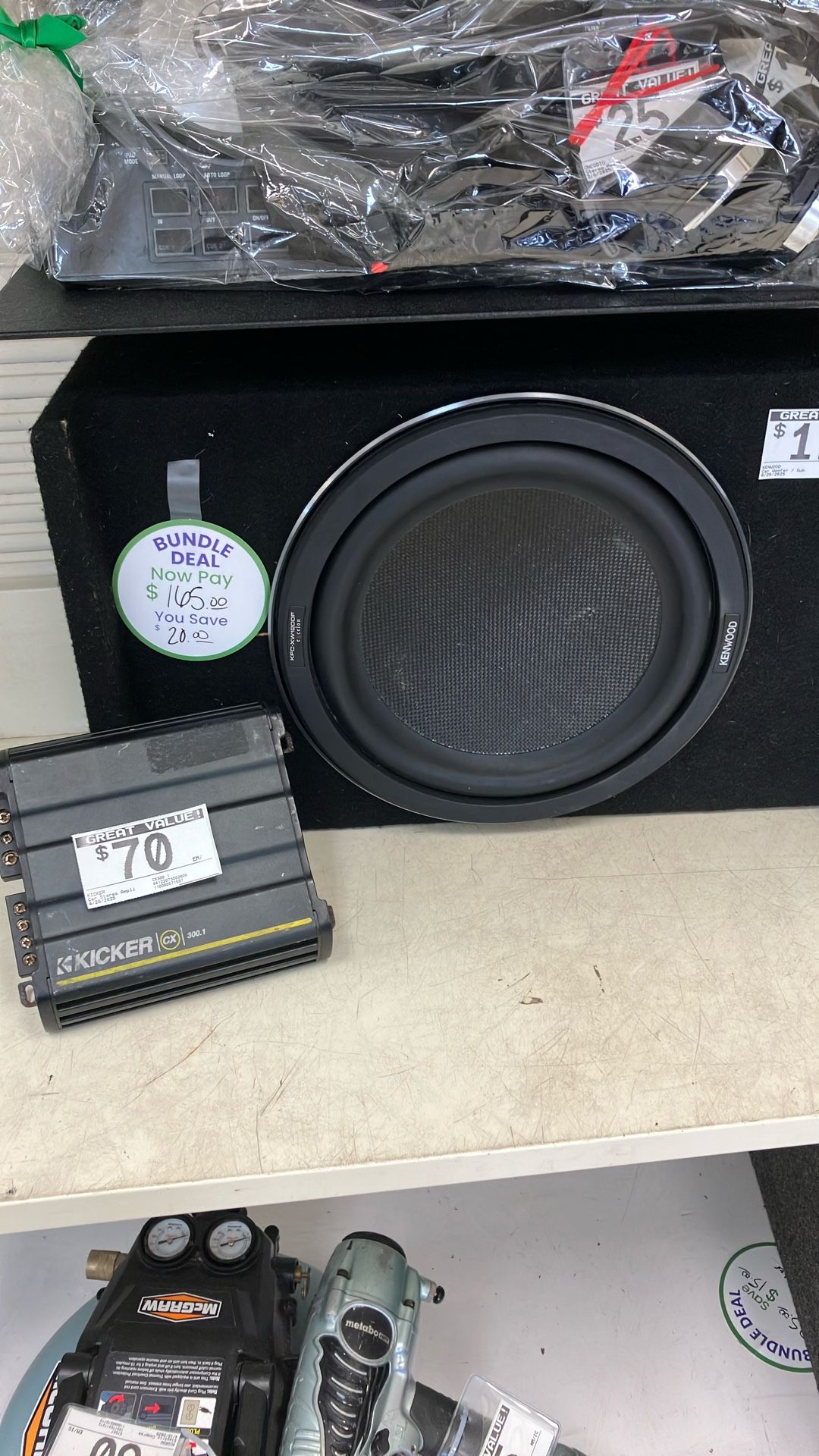 Sub And Amp