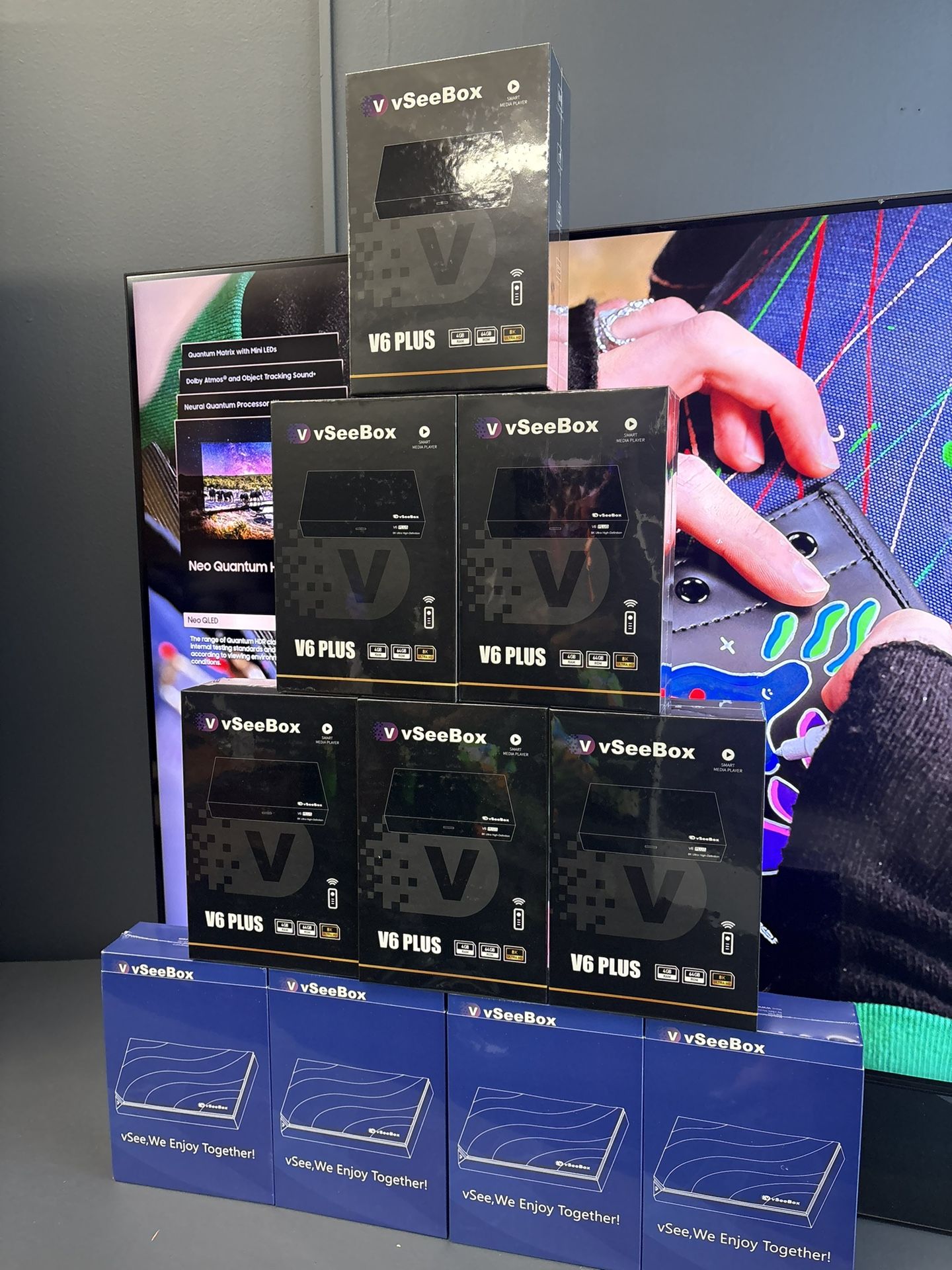 Vsee Box V6 Plus 2025 Model Brand New Sealed V See