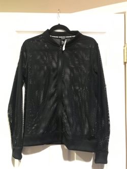 Size M Victoria sport mesh zip up jacket NWT
