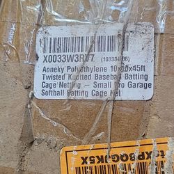 Aoneky Nylon Baseball Batting Cage Netting - NET ONLY - Not Include Poles and Frame Kits