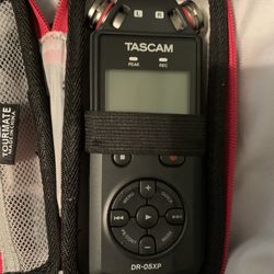 TASCAM DR-05XP 32-Bit Float Portable Handheld Field Recorder and USB-C Audio Interface